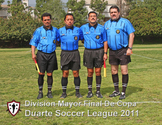 LASRA Div. Mayor 2011 Torneo De Copa Finals Referees and LASRA President