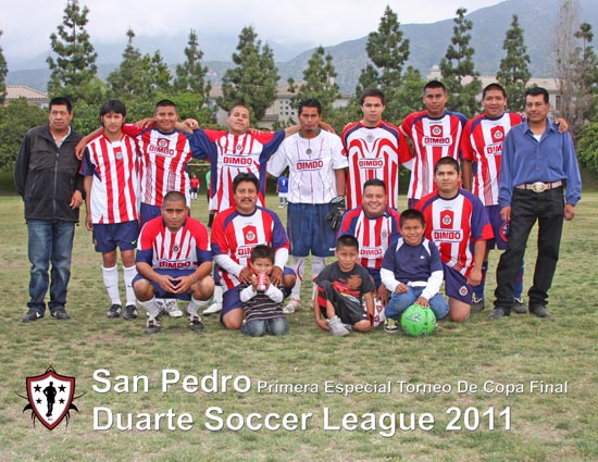 San Pedro Primera Especial 2nd Place Torneo De Copa/Cup Tournament