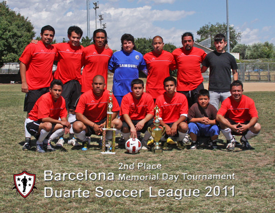 Barcelona 2nd Place 2011 Memorial Day Tournament