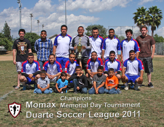 Momax Champions of 2011 Memorial Day Tournament